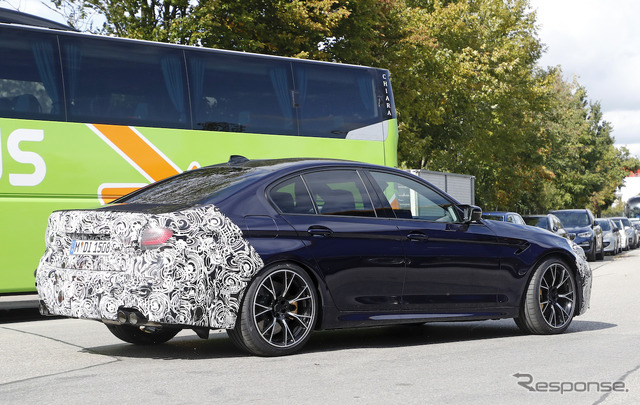 BMW M5セダン 次期型 プロトタイプ(スクープ写真)