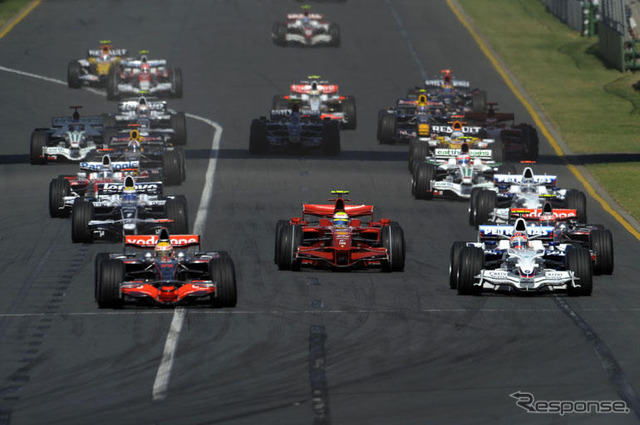 【F1オーストラリアGP】決勝…チェッカー7台、でも余裕のハミルトン