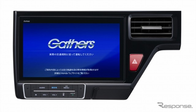 ホンダ純正ナビゲーションシステム「ギャザズ」