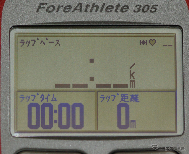 【GARMIN ForeAthlete 305使ってみた (2)】GPS感度は必要十分 バーチャルトレーナーは励みになる