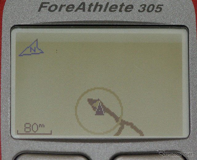 【GARMIN ForeAthlete 305使ってみた (2)】GPS感度は必要十分 バーチャルトレーナーは励みになる