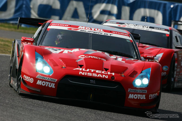 【SUPER GT 第1戦】GT-R が開幕戦1-2フィニッシュ