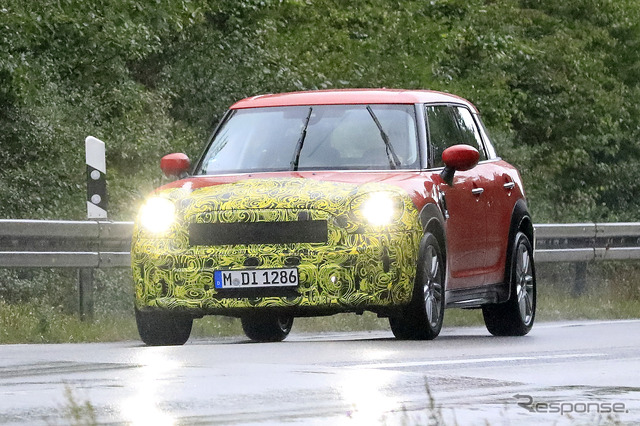 MINI クロスオーバー 改良新型 スクープ写真