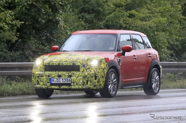 MINI クロスオーバー 改良新型 スクープ写真