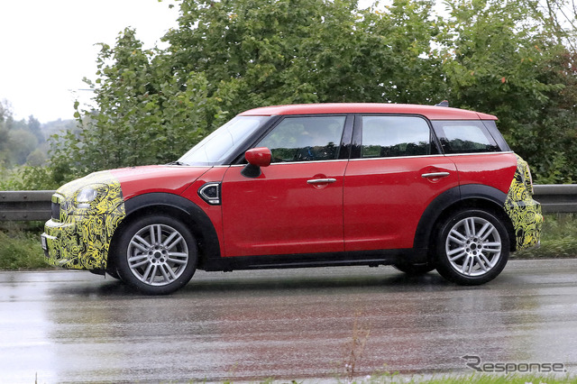 MINI クロスオーバー 改良新型 スクープ写真