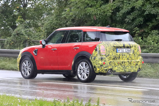 MINI クロスオーバー 改良新型 スクープ写真