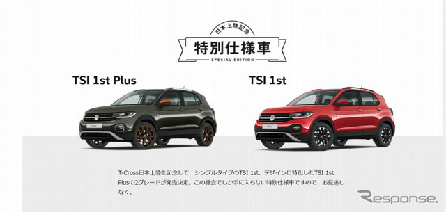 VW T-クロスのティザーサイト