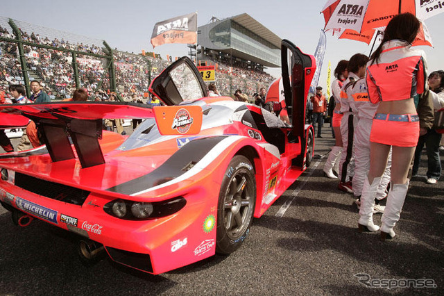 【SUPER GT 第1戦】写真蔵…決勝スタート前グリッド