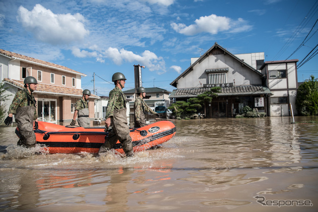 平成30年7月豪雨（7月8日、岡山県倉敷市）