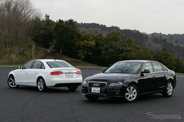 【アウディ A4 日本発表】ふたつのモデルラインアップ