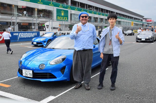 神奈川県小田原市から来たという小川純一さん