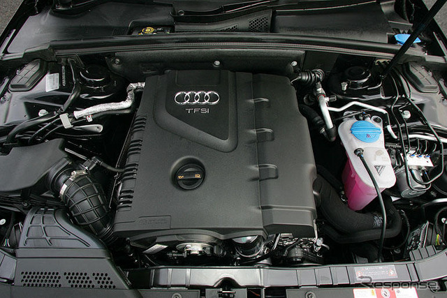 【アウディ A4 日本発表】2000rpm以下で走れるフレキシブルな1.8T
