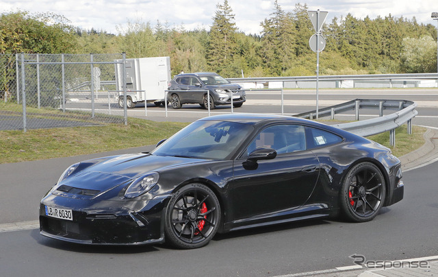 ポルシェ 911 GT3ツーリング 開発車両(スクープ写真)