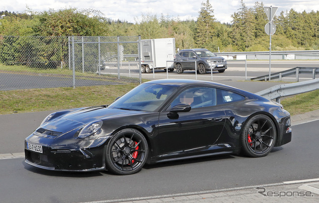 ポルシェ 911 GT3ツーリング 開発車両(スクープ写真)