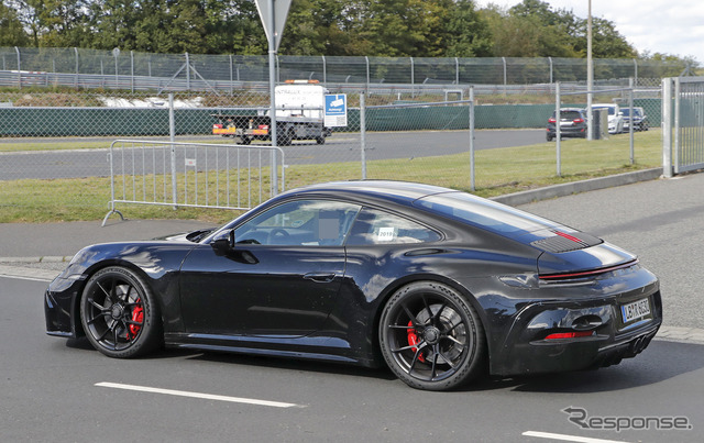 ポルシェ 911 GT3ツーリング 開発車両(スクープ写真)