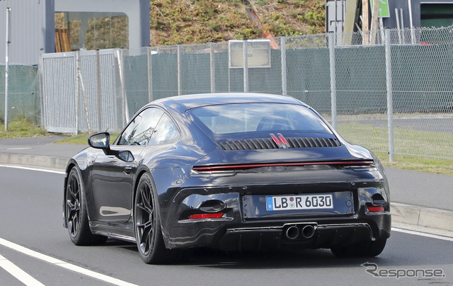 ポルシェ 911 GT3ツーリング 開発車両(スクープ写真)
