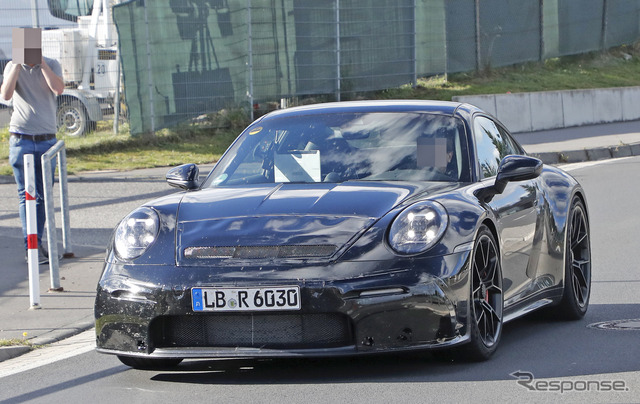 ポルシェ 911 GT3ツーリング 開発車両(スクープ写真)