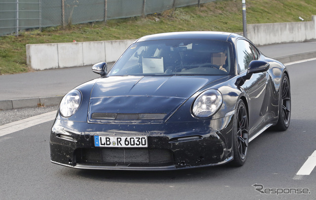 ポルシェ 911 GT3ツーリング 開発車両(スクープ写真)