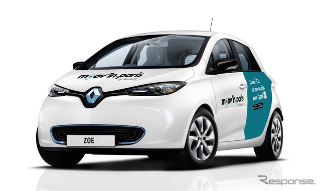 ルノーがMoov'In Parisに使用しているEV、ゾエ