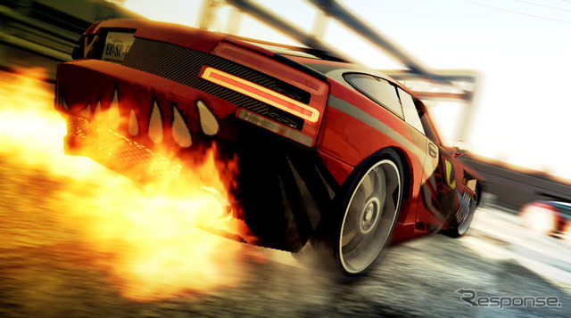 『バーンアウトパラダイス』暴走車天国、過激なレースゲーム