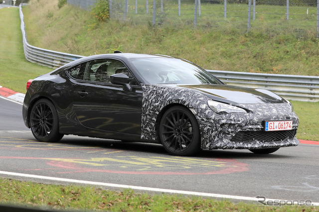 スバル BRZ 改良新型 プロトタイプ(スクープ写真)