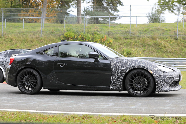 スバル BRZ 改良新型 プロトタイプ(スクープ写真)