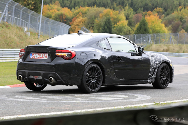 スバル BRZ 改良新型 プロトタイプ(スクープ写真)