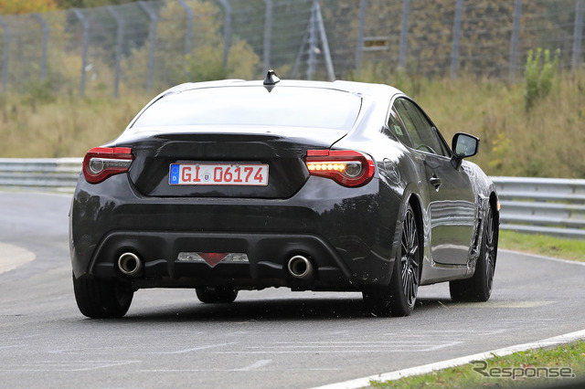 スバル BRZ 改良新型 プロトタイプ(スクープ写真)