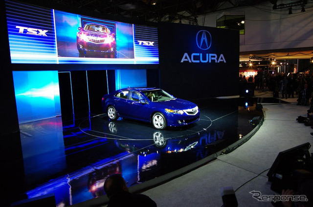 【ニューヨークモーターショー08】アキュラ TSX 新型 ローンチ