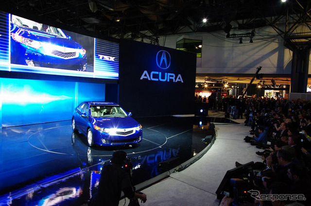 【ニューヨークモーターショー08】アキュラ TSX 新型 ローンチ