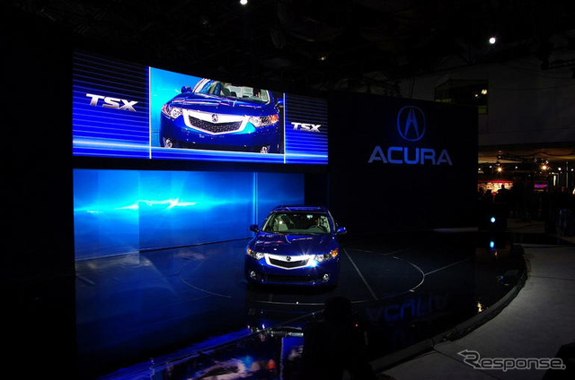 【ニューヨークモーターショー08】アキュラ TSX 新型 ローンチ