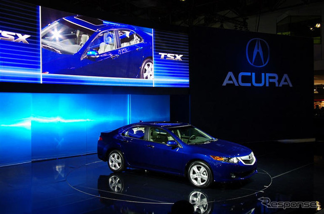 【ニューヨークモーターショー08】アキュラ TSX 新型 ローンチ