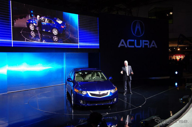 【ニューヨークモーターショー08】アキュラ TSX 新型 ローンチ