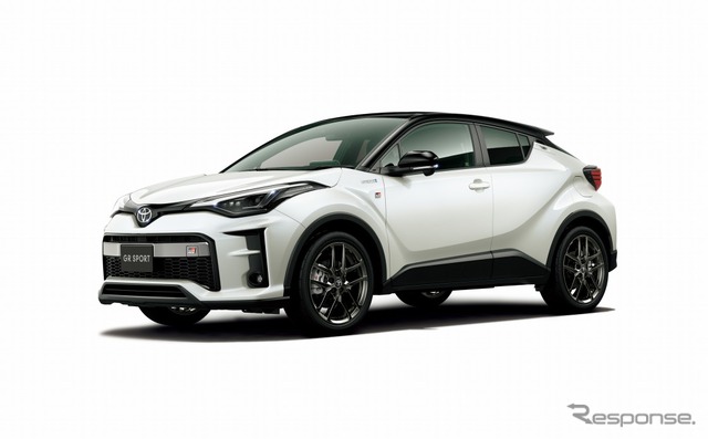 トヨタ C-HR S GRスポーツ（ブラック×ホワイトパールクリスタルシャイン）