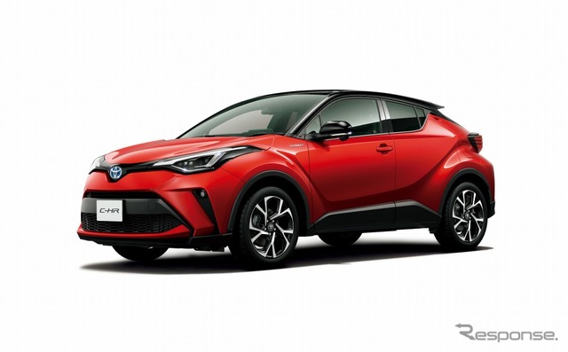 トヨタ C-HR G(ブラック×エモーショナルレッドII)