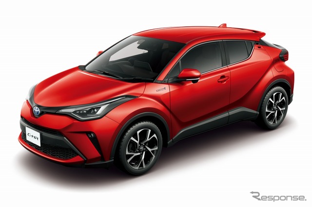トヨタ C-HR G(ブラック×エモーショナルレッドII)