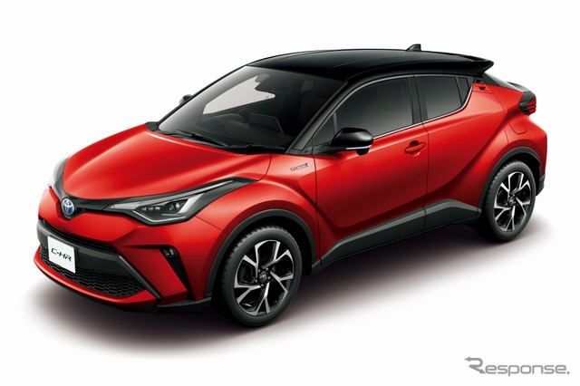トヨタ C-HR G(ブラック×エモーショナルレッドII)
