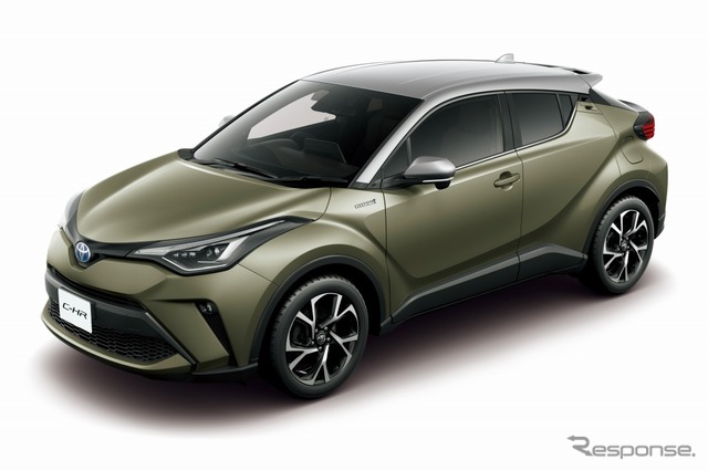 トヨタ C-HR G（メタルストリームメタリック×オキサイドブロンズメタリック）