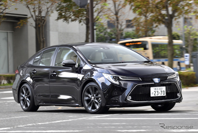 トヨタ カローラ 新型(ハイブリッド)