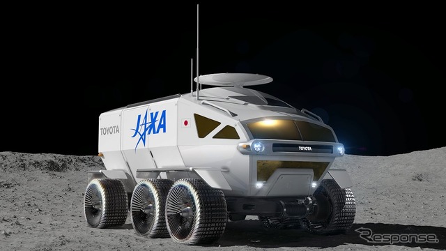 トヨタ×JAXA 月面有人与圧ローバ(実車イメージ画像)