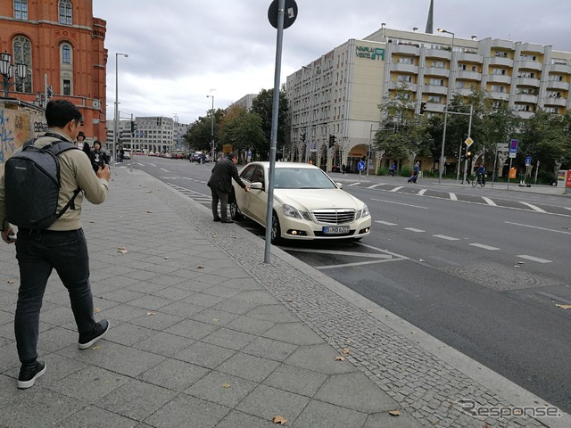 ベルリンのUBERはタクシー配車