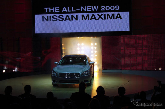 【ニューヨークモーターショー08】日産 マキシマ 新型を発表…スポーツセダン