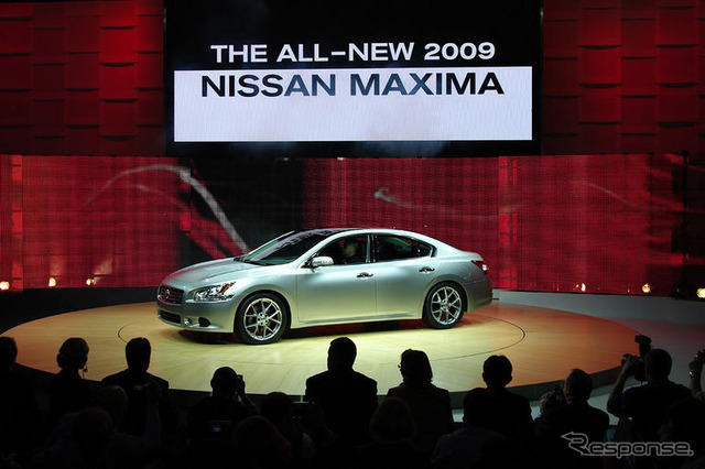【ニューヨークモーターショー08】日産 マキシマ 新型を発表…スポーツセダン