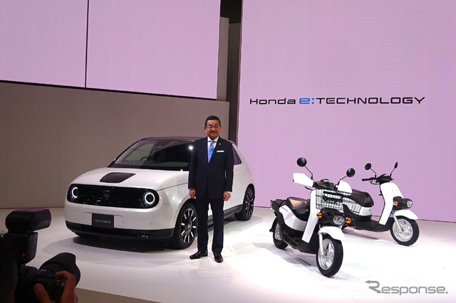 ホンダ 八郷隆弘社長(東京モーターショー2019)