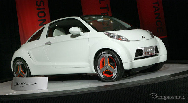 【ニューヨークモーターショー08】三菱 i MiEV、北米でも実証実験