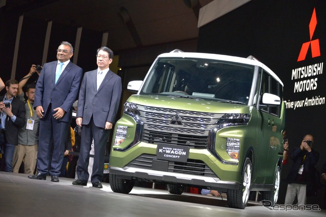 三菱自動車プレスカンファレンス（東京モーターショー2019）