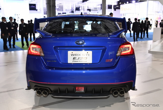 スバル WRX STI EJ20 ファイナルエディション(東京モーターショー2019)