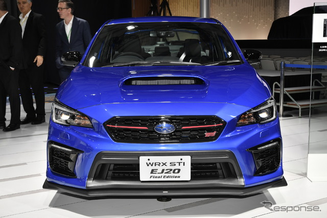 スバル WRX STI EJ20 ファイナルエディション(東京モーターショー2019)