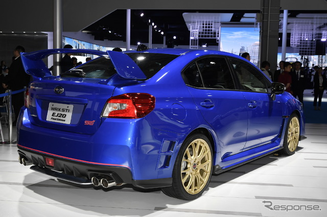 スバル WRX STI EJ20 ファイナルエディション(東京モーターショー2019)