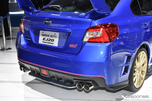 スバル WRX STI EJ20 ファイナルエディション(東京モーターショー2019)